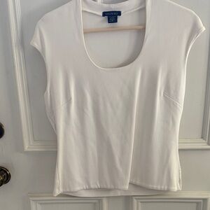 Calvin Klein White Short Sleeve Top
